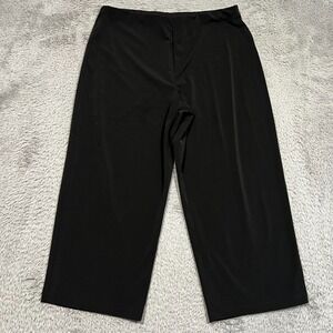 JM Collection Pull On Crop Pants Women's PM Petite 30x21 Slinky Stretch